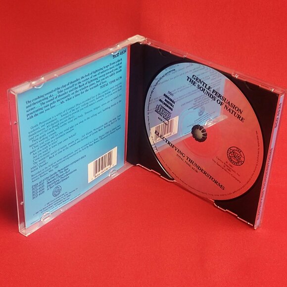 Electrifying Thunderstorms Gentle Persuasion The Sounds of Nature CD 1987 - Picture 5 of 8